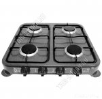 Плита газ. 4конф,давл.2800Ра, рег.t, 55х53х8,5см,черн (4)  Homestar