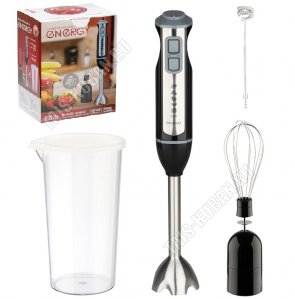 Блендерный н-р 600Вт 2 скорости, 2насадки, черный (6) 