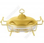 Мармит (стекло) овал 3,5л 42х22см (12)