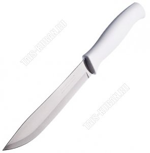 ATHUS бел. Нож 15см кух,п/п руч. (12)