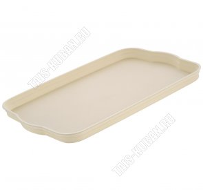 Поднос с борт,прям (32х21 h2см) шампань (15) 