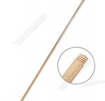 Черенок д/щеток (дерево) L130см,d22мм,с резьбой (25)