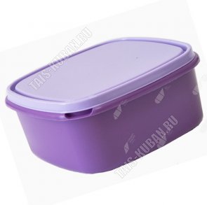 Контейнер фиолетовый/сиреневый, квадр 0,5л (10х10 h6см) (85) 
