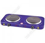 Плита эл. 2конф. Блин чугун. 1000+1000Вт d150/150мм, 5 реж.t, т.сир 