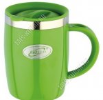 Термокружка (нерж+пластик) 0,4л 