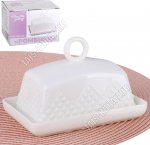 Ромбики Масленка с крышк L14 h9см