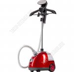 Отпариватель 1800Вт для воды 1,3л, подача пара 25гр/мин, 2 режима отпаривания, цвет красный (2)