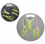 Н-р Classico 5пр (нож 2шт,овощечистка,ножницы,доска) (12)