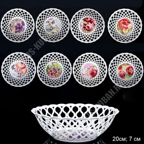 Корзинка/Ваза кругл (d20 h7см) 