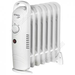 Обогреватель Engy mini маслян. 7секций, 700Вт,3реж,защ.от перегрев,регул.мощ.,белый (1) 