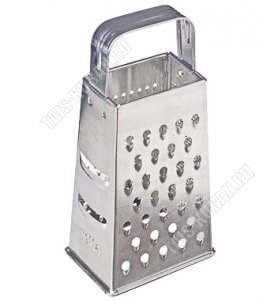 Терка 4-х гран, h16см, нерж.сталь (24)