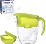 Фильтр-кувшин РЕАЛ 2,9л зелен, объём очищ.воды 0.8л, окошко д/воды,помещ-ся в дверце хол-ка,винт.картридж (карт.В15,16) (8)