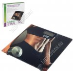 Весы напольные эл. (стекло) до 150кг,дел.50г,