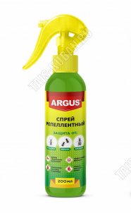 ARGUS Спрей 200мл от комаров,мошек 