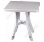 Белый Стол квадрат.(70х70 h73,6см) усиленный (1)