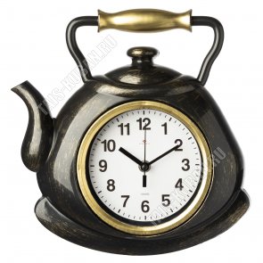 Часы (пластик+стекло) фигурные (27х28см) 