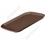 Поднос прям (47х35,5см) коричнев (20)