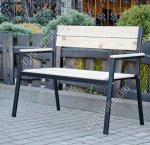 Скамейка со спинкой 