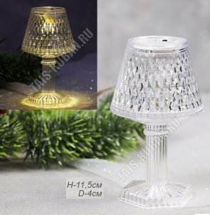 Свеча светодиод (пластик) 