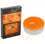 Свеча (парафин) чайная в капсуле,арома, н-р 6шт