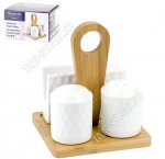 Белье /Бамбук Н-р д/пеции 2пр*50мл +салфетница 