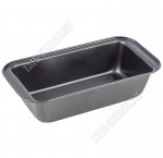 Форма прямоугольная для кекса 25х13 h6см,черный, углеродистая сталь, антипригарное покрытие (24)