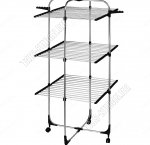 Сушилка д/белья,раб.поверх 26м,на колес (h136 69х63см) нерж.сталь 