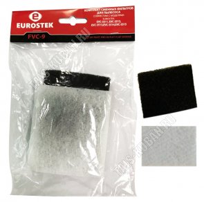 Комплект сменных фильтров д/пылесосов EVC-3511, EVC-3512, EVC-3513, EVC-3514, EVC-3515 (1) 