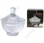 Вазочка с крышкой 260мл d10,5 h12см 