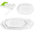 Птички на ветке Блюдо набор 3шт (30х20/25х17/20х14см)