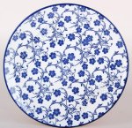 Bloomer/Синие цветы Тарелка плоская d19см (10/60)