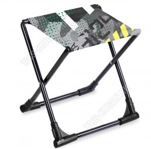 Табурет складной (37х30 h38см) Коллаж зеленый (5) 