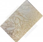 Ажурная салфетка, золото, прям (30х46см) 