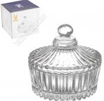 Вазочка с крышкой 150мл d9см h7см 