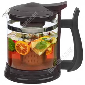 Чайник завар (стекло+пластик) 