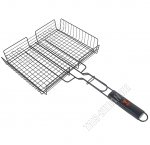 Решетка глубокая 30х23х4см с А/П,черн (2)