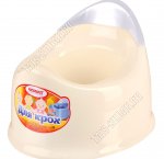 Горшок детский (22х29 h20см) слононовая кость