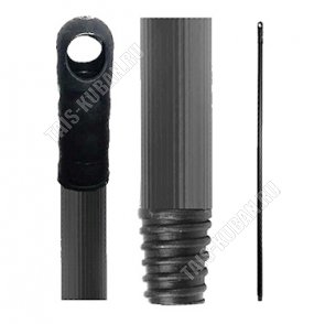 Палка д/щетки 110см черный (25) 