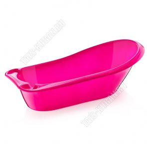 Ванночка детская 45л малиновый (89х47 h27см) DD Style (5)