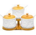 Птички на ветке /Бамбук Банка набор 3шт 250мл