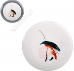 Bloss/Расцвет Тарелка плоская d20,5см, белая с деколью, б/уп