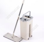 Комплект Ведро  5л (д/отжима 2,5л) кремовый/серый +Швабра L118см (8)