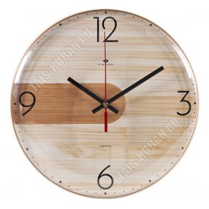 Часы (пластик) круглые d25см 