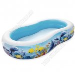 Бассейн детский, фигурный 544л (262х157 h46см)