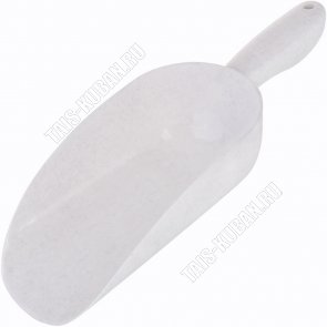Совок д/сыпуч.продуктов 1л (12х24см) бел. (48)