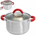 PROFI red Кастрюля 3,0л d18cм,ф.цилиндр (6)