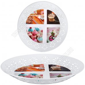 Поднос декор,круг.(d34см) 