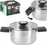 Ascent Кастрюля 1,7л d16см,ф.цилиндр (8) сталь 304