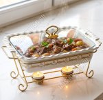 Мармит (керамика) 2,6л прямоугольный (38х25 h10см) 