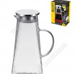 Кувшин 1,8л с нержавеющей крышкой-фильтром,жаропрочный (12)